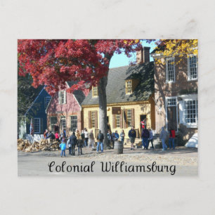 Colonial Williamsburg Vykort