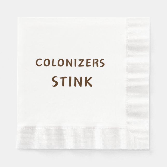 Colonizers Stink Pappersservett (Framsidan)