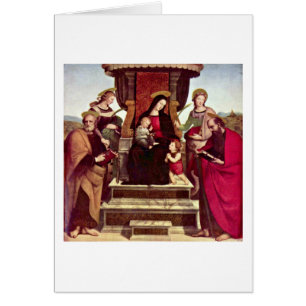 Colonna Main Altar by Raffael Hälsningskort