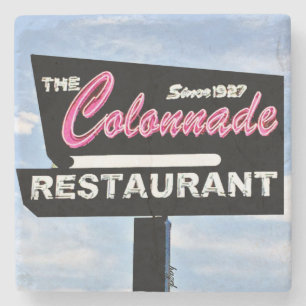Colonnad, Atlanta, Underlägg, Restaurant Underlägg Sten