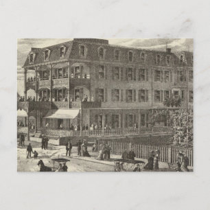 Colonnad House, Atlantic City Vykort