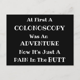 Colonoscopy Äventyr Vykort