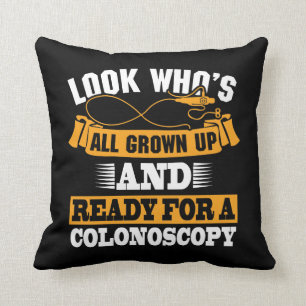 Colonoscopy colon kirurgisk gag får bra humor Gif Kudde