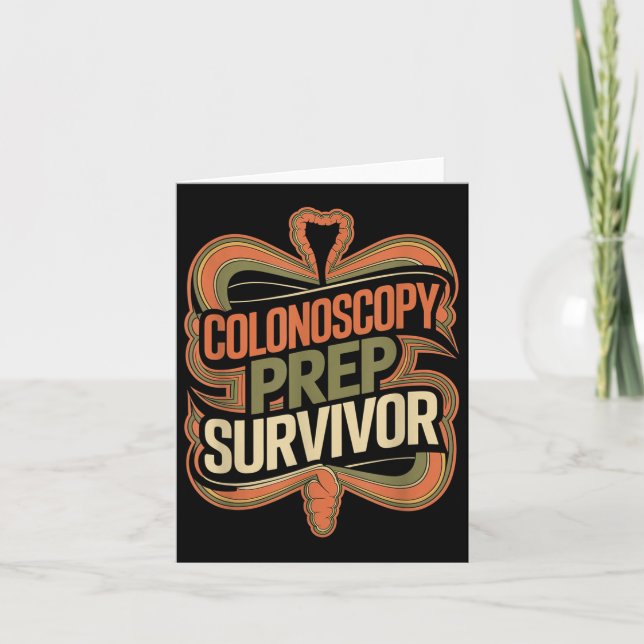 Colonoscopy Prep Survivor Colon Health Therapy - Kort (Framsida)