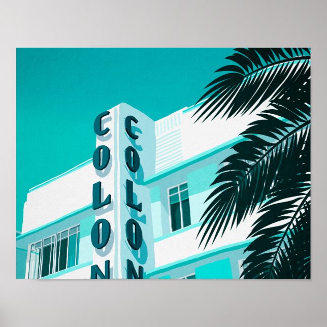 Colony Hotel Miami Poster (Framsidan)