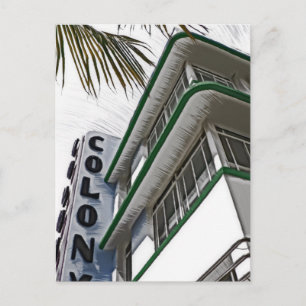 Colony Hotel, Miami Vykort