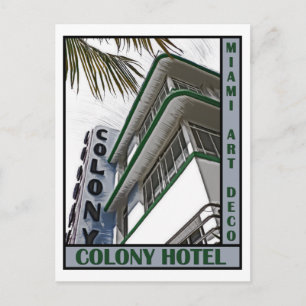 Colony Hotel Vykort