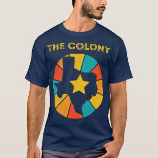 Colony Texas Vintage Distress Souvenir 1 T Shirt