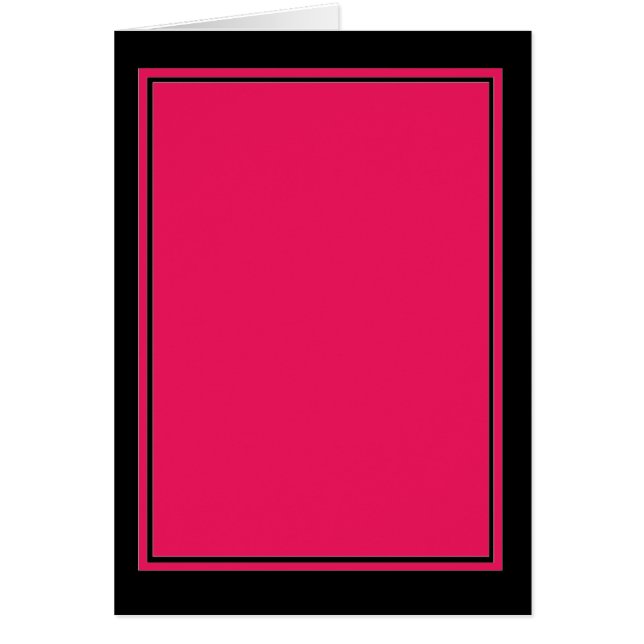 Color-19D-ED145B Hälsningskort (Framsidan)