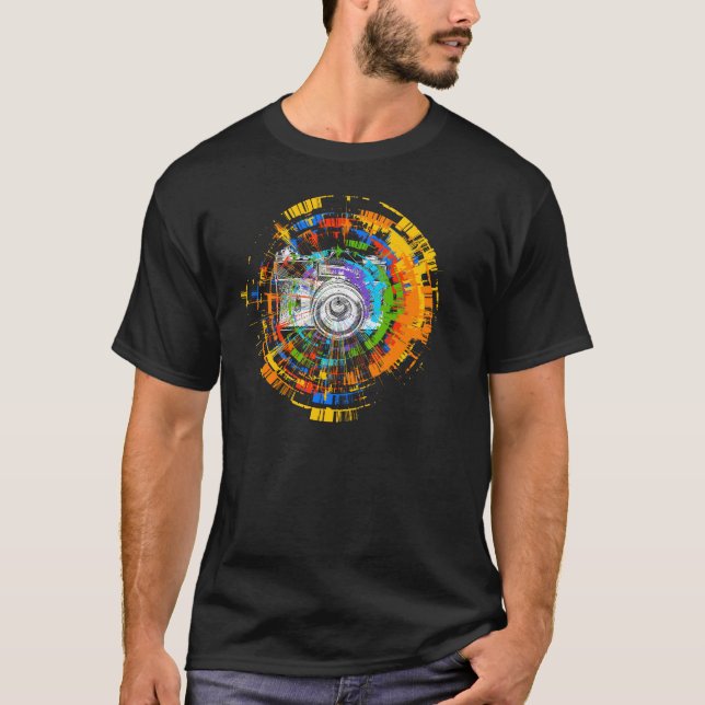 Color aperture t shirt (Framsida)