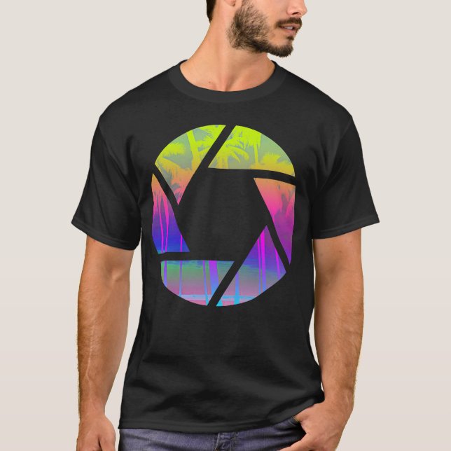 Color aperture t shirt (Framsida)