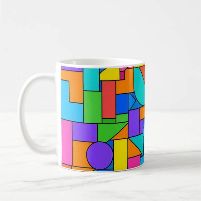 Color Block Disorder Kaffemugg (Vänster)
