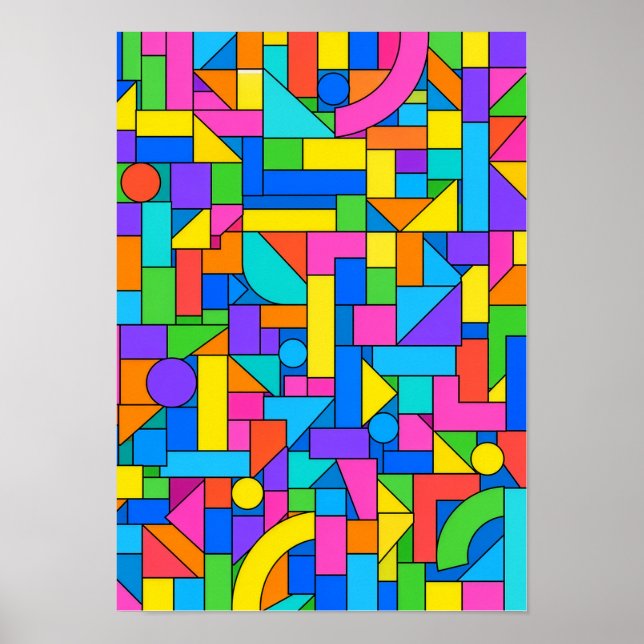 Color Block Disorder Poster (Framsidan)