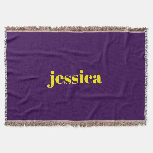 Color block minimalist custom name  filt (Framsidan)