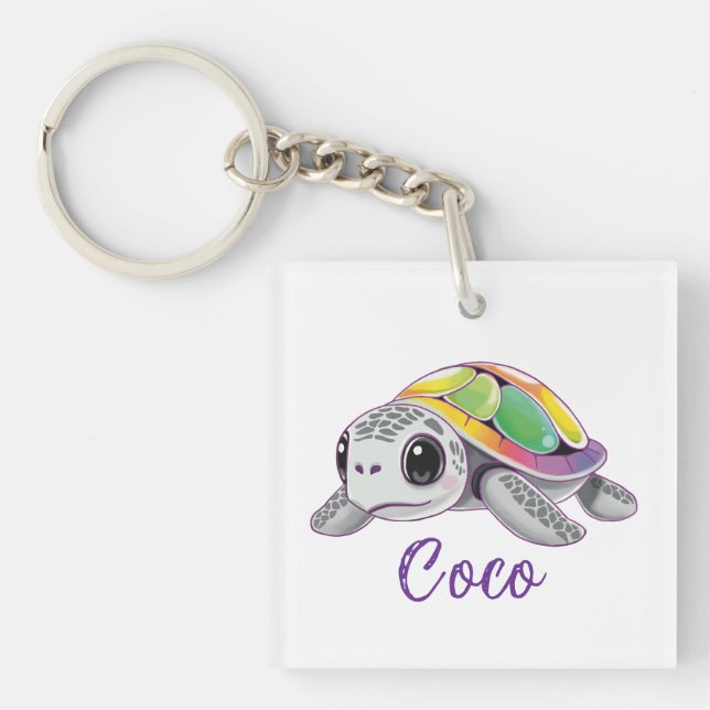 Color Burst Sea Turtle (Framsidan)