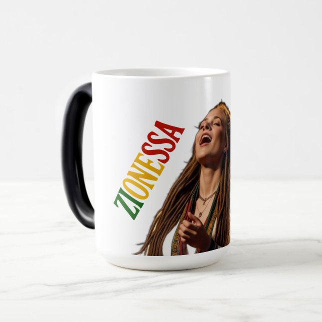 Color-changing mug magisk mugg (Framsida vänster)