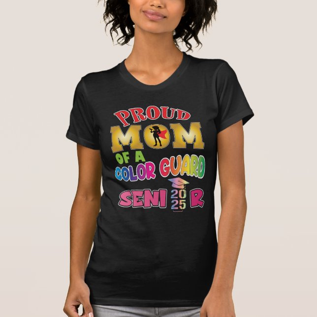 Color Guard Senior Mamma Klass 2025 T-Shirt (Framsida)