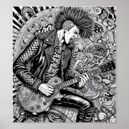 COLOR IT YOURSELF! Adult Coloring Book Poster