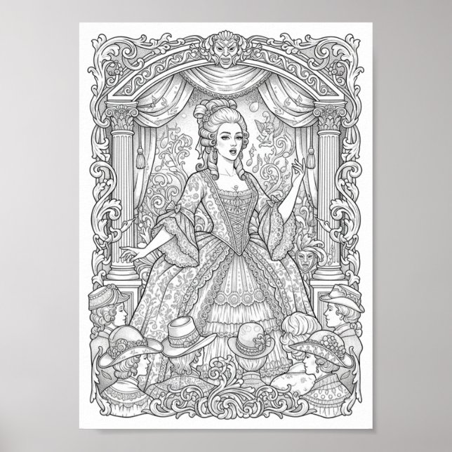 COLOR IT YOURSELF! Adult Coloring Book Poster (Framsidan)