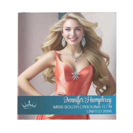 Color Pop Pageant Autograph Pad Notepad Anteckningsblock