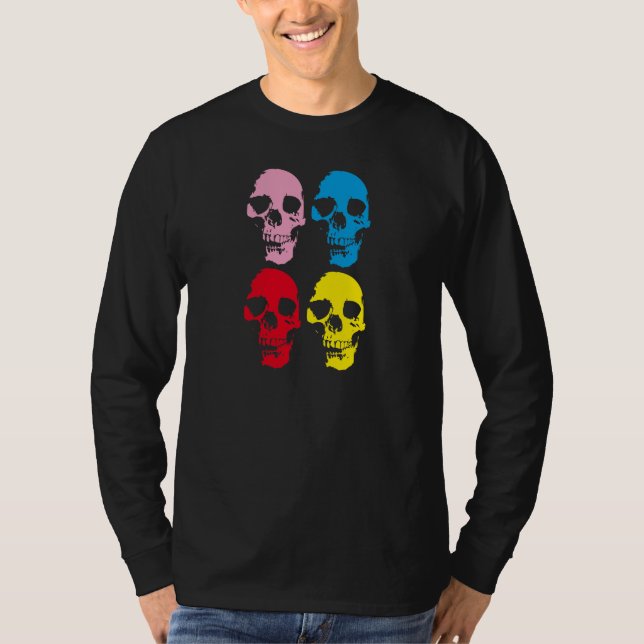 COLOR SKULLS TEE (Framsida)