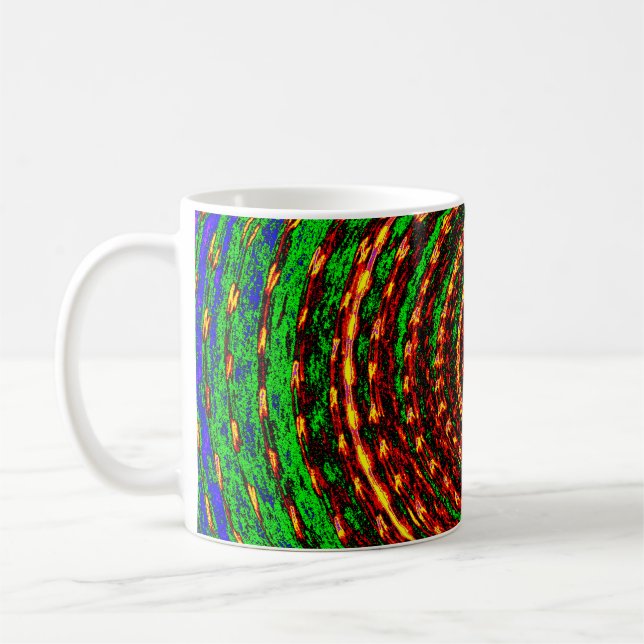 Color Spiral Mug Kaffemugg (Vänster)