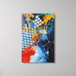 Color Turbulence Canvastryck