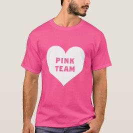 Color War Pink Team Shirt T Shirt