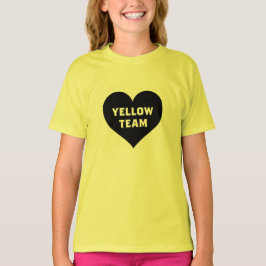 Color War Yellow Team Shirt T Shirt