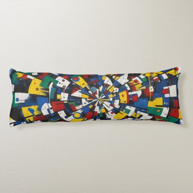 Color Wheel of Expressions Kroppskudde (Baksidan)