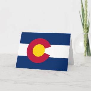 Coloradan flagg, Flagga Colorado Kort