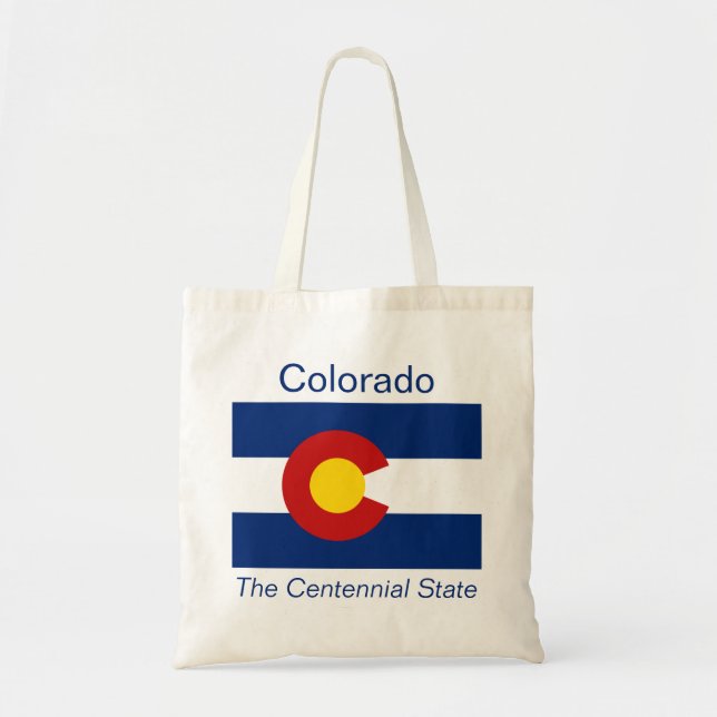 Coloradan Flagga Bag Tygkasse (Framsidan)