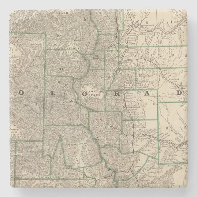 Colorado 12 underlägg sten (Framsidan)
