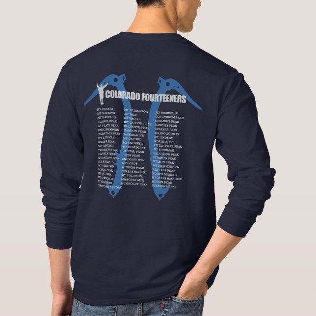 Colorado 14 ers t shirt (Baksida)