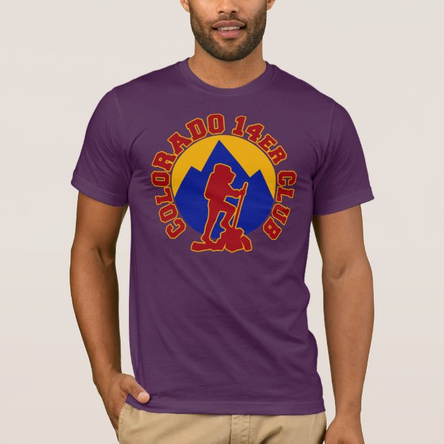 Colorado 14er klubb t shirt (Framsida)