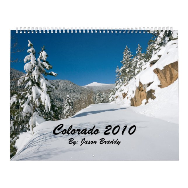 Colorado 2010 kalender (Omslag)