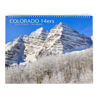 Colorado 2014 14ers kalender