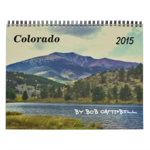 Colorado 2015 fotograferar kalendern kalender
