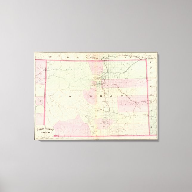 Colorado 3 canvastryck (Framsida)