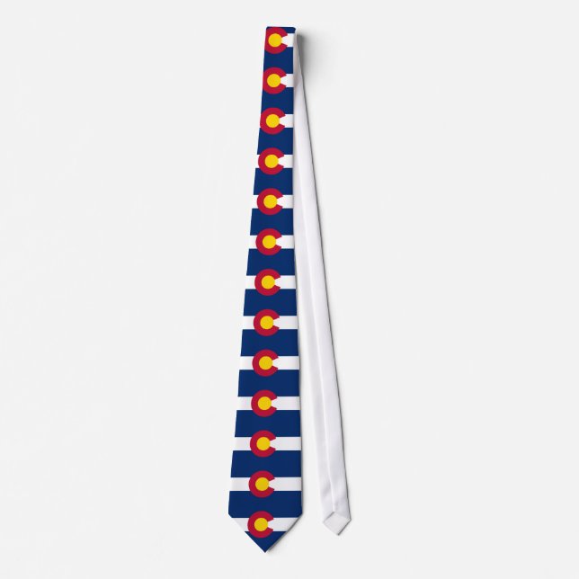 Colorado, American statlig flagga Tie Slips (Framsida)