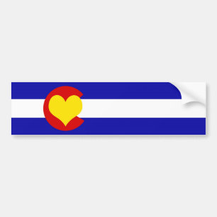 Colorado är för älskare bildekal