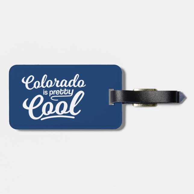 Colorado är Söt Coola Bagagebricka (Baksida Vågrät)