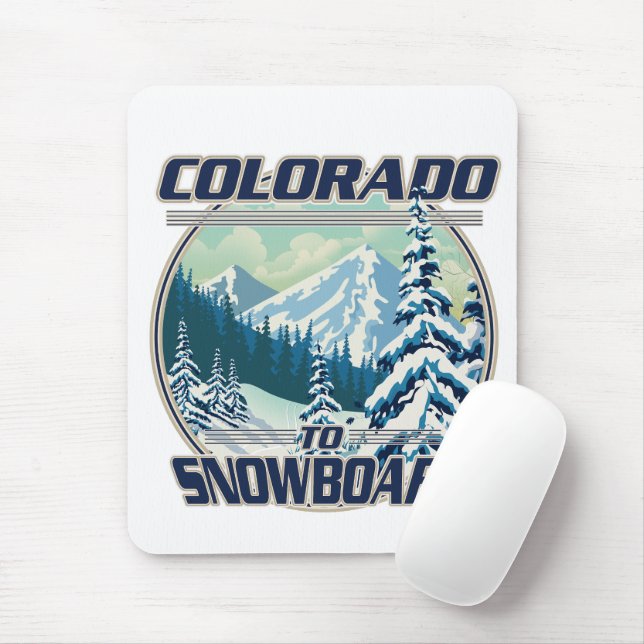 Colorado Att Skida Musmatta (Med mus)