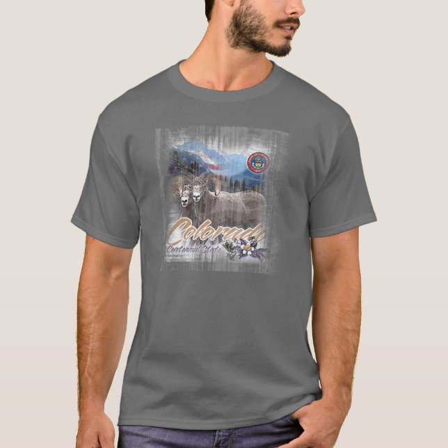 Colorado av Gregory Gallo T Shirt (Framsida)