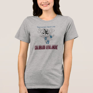 Colorado Avalanche Tasmanian Devil Line T Shirt
