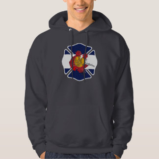 Colorado avfyrar utbildningshoodien hoodie