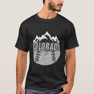 Colorado Baseball Rocky mountains T Shirt