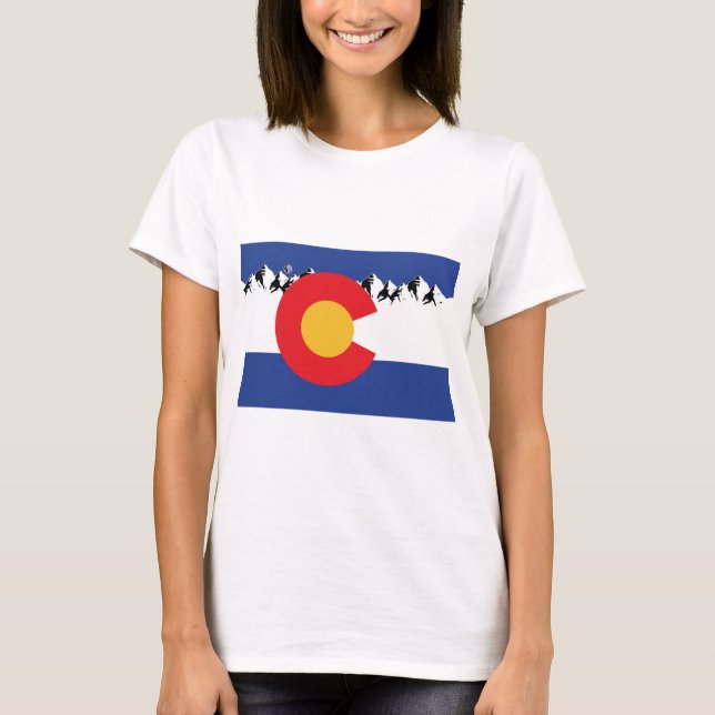 Colorado bergen t shirt (Framsida)
