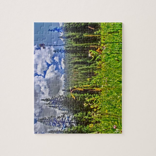 Colorado, bergsängsskugga, puzzel pussel (Vertikal)