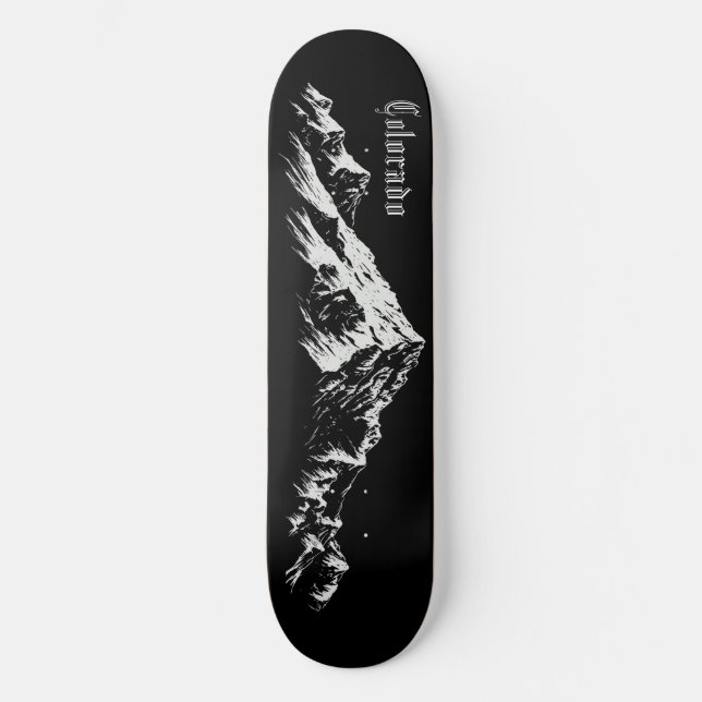 Colorado bergstoppar skateboard  (Framsida)